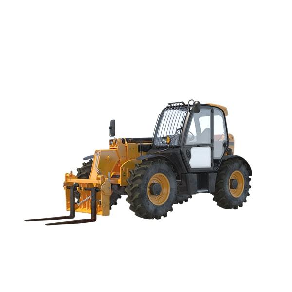 there is a variety of accessories available for telehandlers, including forks, buckets, and truss booms, that can be used for different tasks such as lifting, loading, or reaching